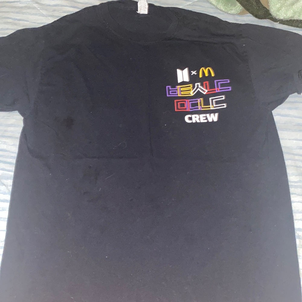 Bts mcdoanlds crew shirt